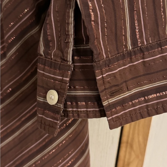 Erika Woman Sz 1X Brown Button Front Skirt VGUC ๐๐ - Picture 9 of 10